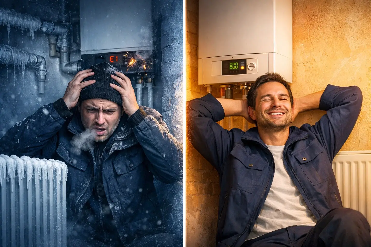 heating problem stress vs repair relief solution