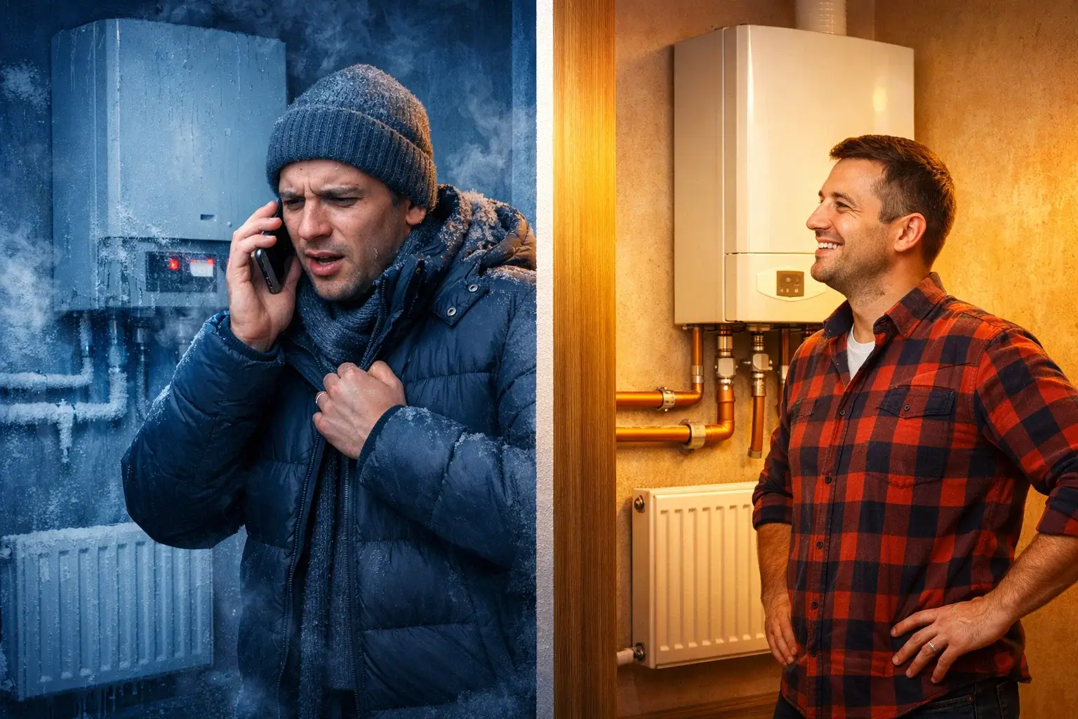 heating problem call vs fixed boiler satisfaction